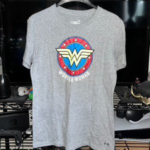 Small Semi-Fitted Under Armour DC Women's Wonder Woman T-Shirt